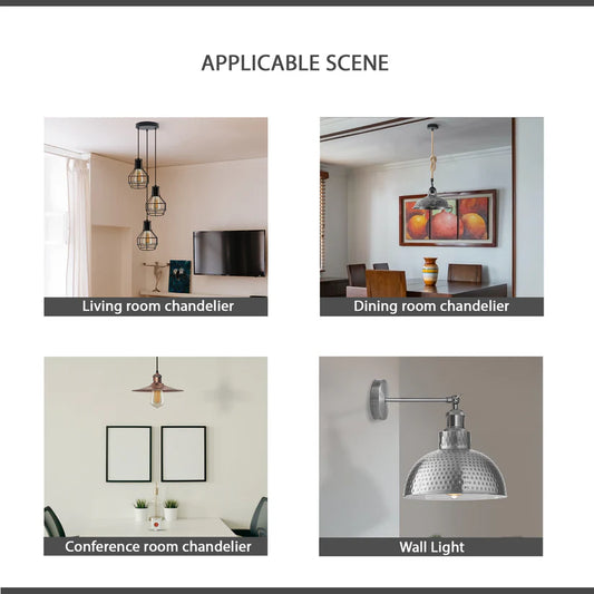 Industrial style ceiling light with robust bracket