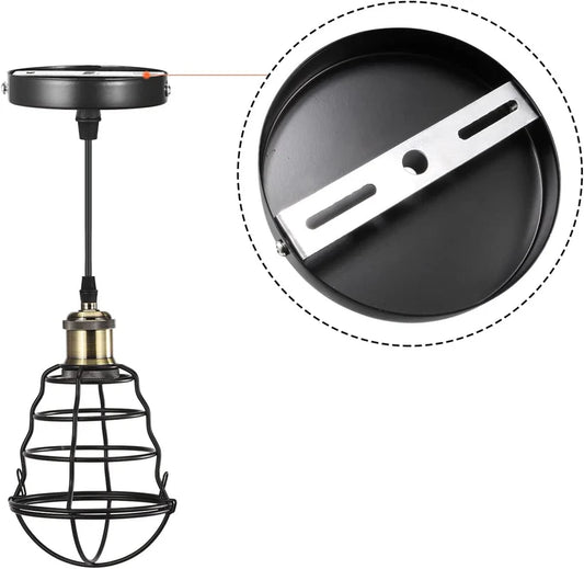 Modern light fixture with ceiling rose bracket